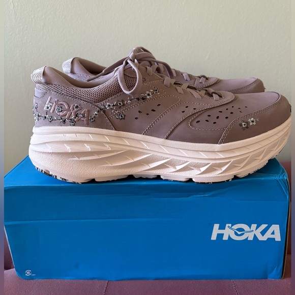 Hoka | Shoes | Hoka Vibrant Bloom Bondi Sneakers | Poshmark
